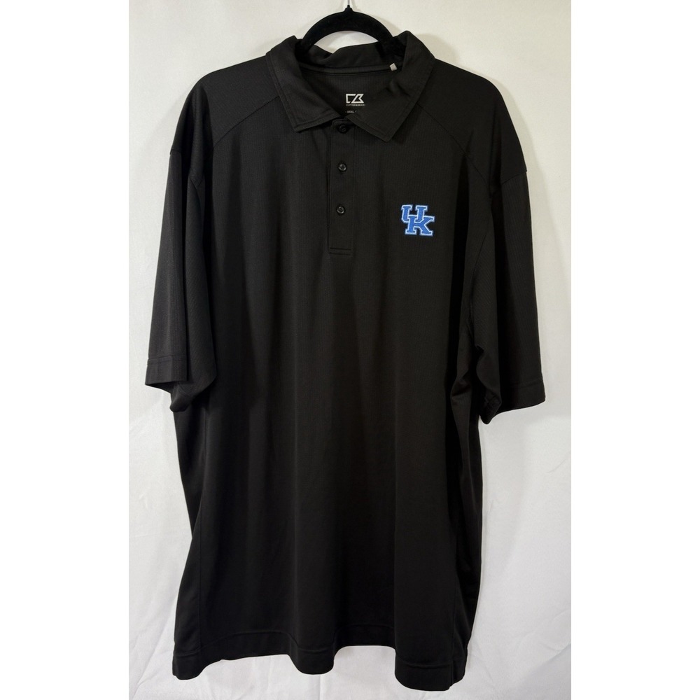 Cutter & Buck polo shirt size 2XL university of kentucky golf 1/4 button up